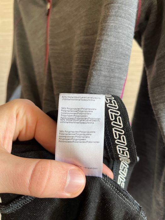 Loffler Merino Wool Кофта З Вовни Шерсті Мериноса Термобілизна Трекінгова Велосипедна Велоджерсі