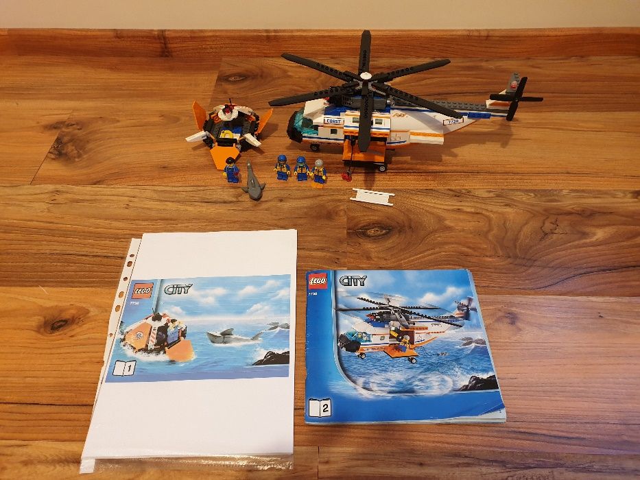 zestaw LEGO - straż przybrzeżna - 7738