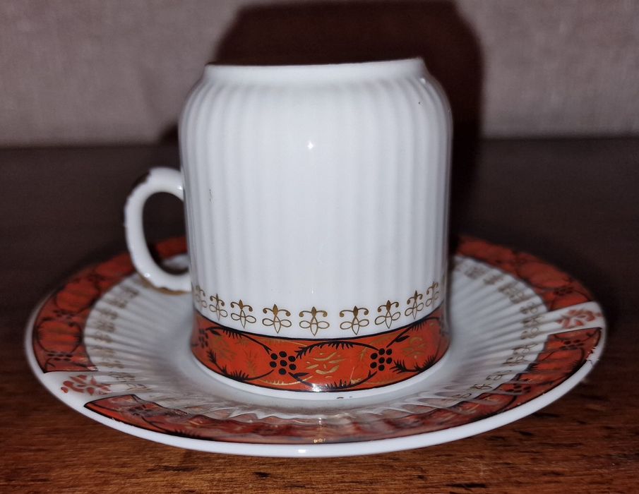 Set de Café (Chávena e Pires) TAKANA Porcelana Japonesa Vintage