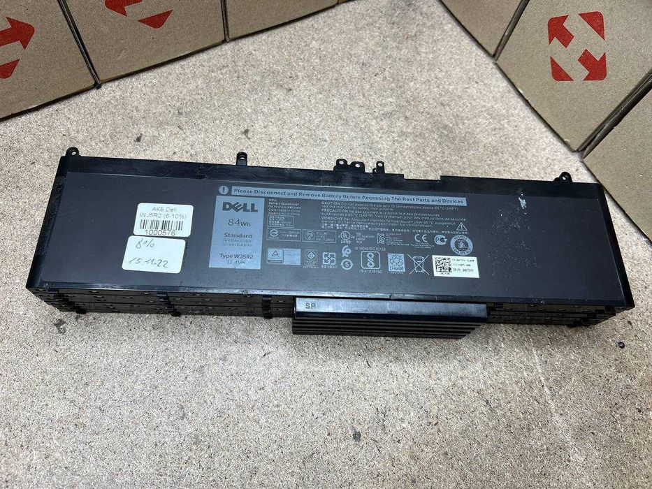 Оригінальна батарея Dell WJ5R2 | Precision 3510 | 7260mAh | 84Wh