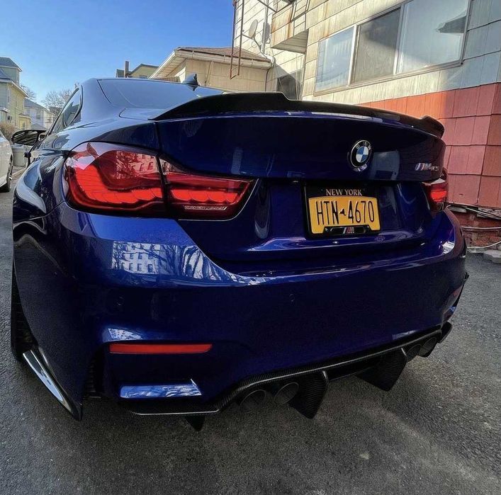 диффузор bmw накладка бампер бмв BMW m3 m4 f80 f81 f82 f83 PSM м3