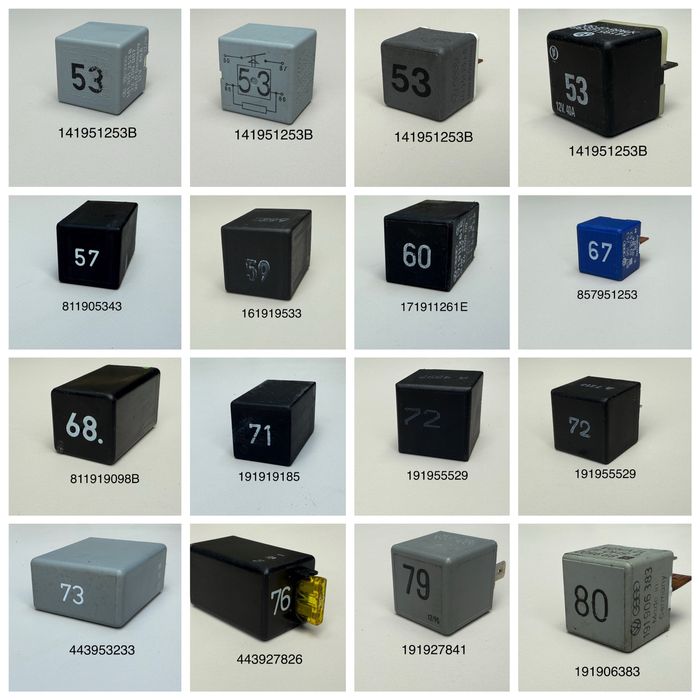 Реле фольксваген Шкода Ауді Сеат