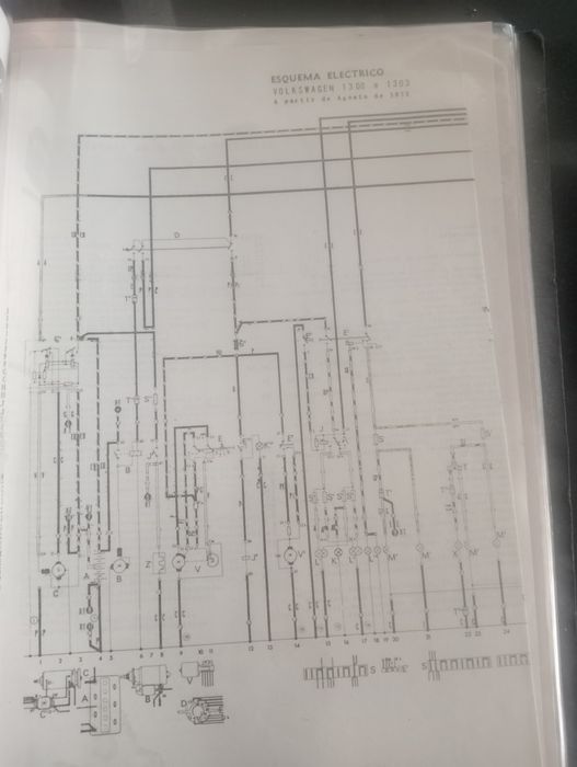 Manual dados técnicos reparação VW Carocha