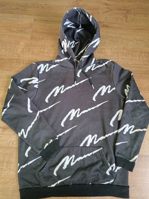 Bluza męska czarna z kapturem boohooMAN roz S