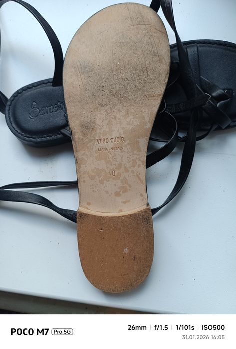 Сандалі vero made in Italy. 39р,38р.