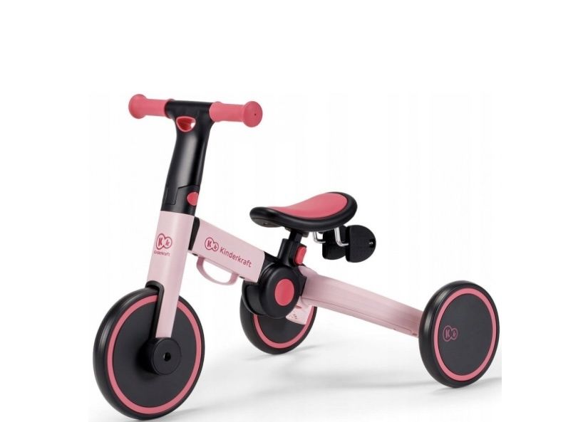 Біговіл велосипед 3 в 1 Kinderkraft 4Trike Candy Pink