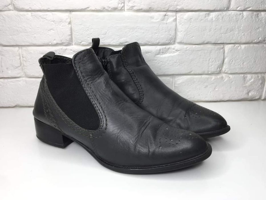 Botki skorzane Tamaris Rozmiar 38