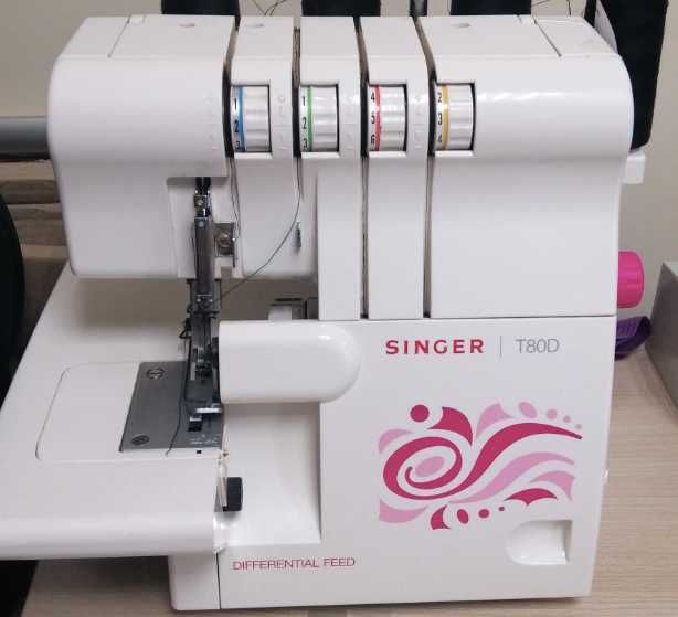 Оверлок Singer T80 Janome 205, інші