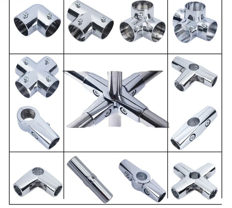 Expositores - Conectores para tubos redondos (NOVOS)