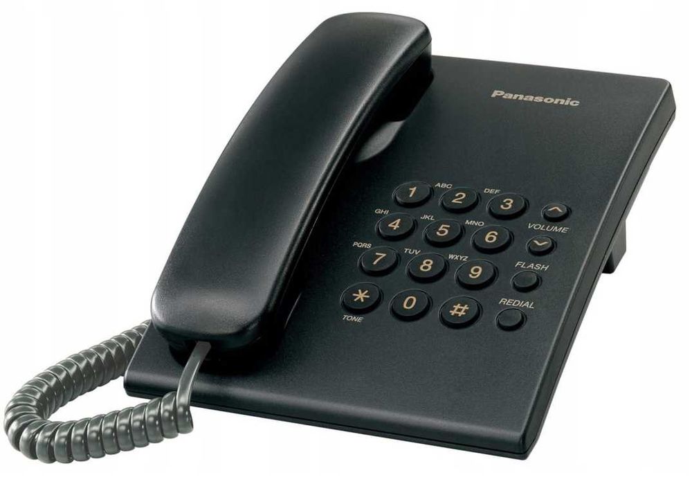 Telefon Stacjonarny Panasonic Przewodowy Do Domu Biura