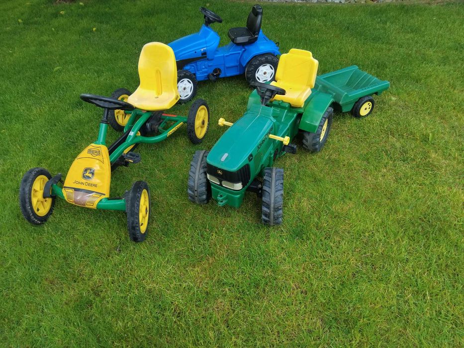gokart John Deere traktorek Berg buddy dla dzieci 3+ na pedały