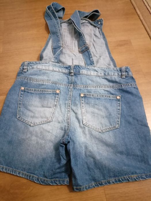 Spodenki ogrodniczki dżinsowe r 36 only