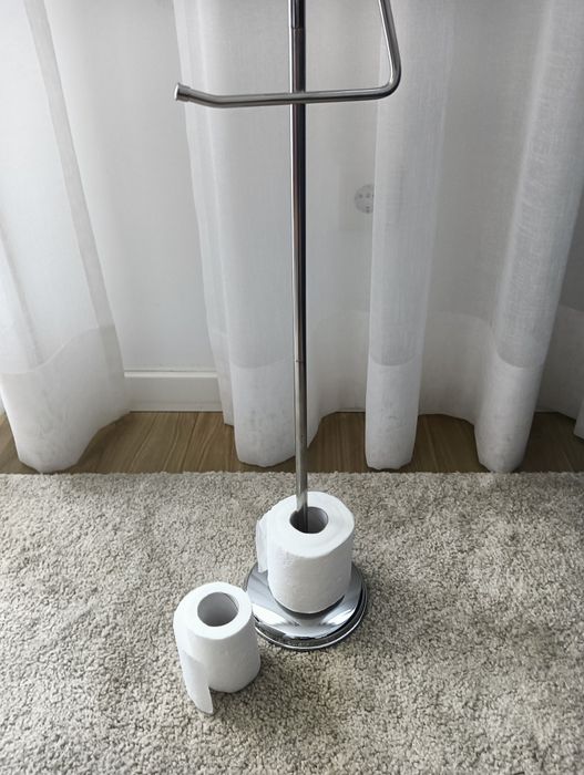 Suporte papel higiénico IKEA - excelente qualidade - Novo!