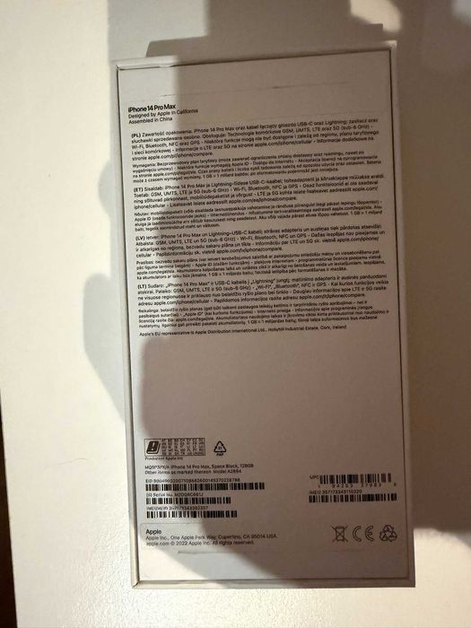 iPhone 14 Pro Max 128GB Space Black