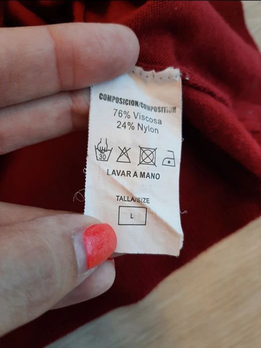 Camisola bordeaux L