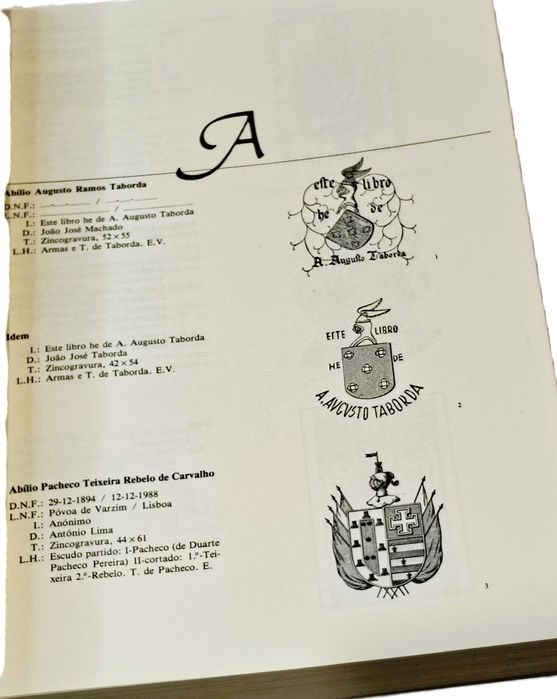 Ex libris Portugueses Heráldicos