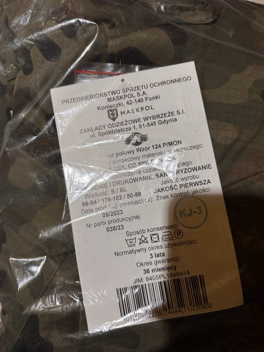 mundur polowy Wojska Polskiego wz. 93 (pantera).