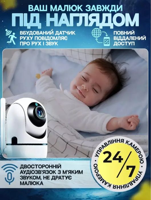 Wifi камера. Відеоняня. Гарантія!