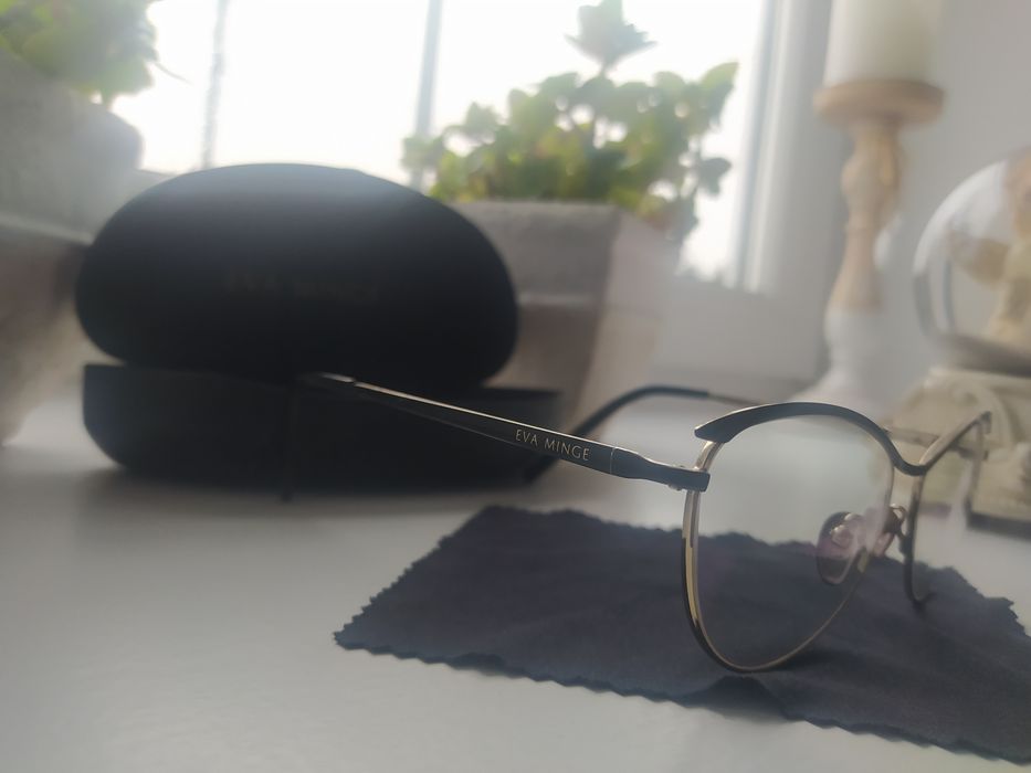 Piękne niepowtarzalne okulary Eva Minge