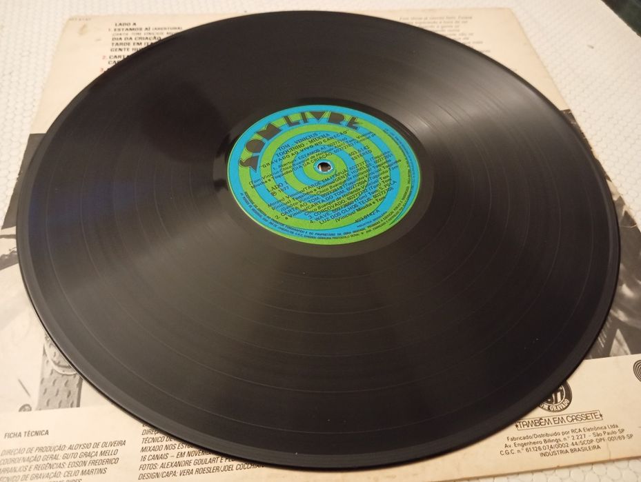Vinil Tom Jobim Vinicius Moraes Toquinho Miúcha - Ao vivo no  Canecão