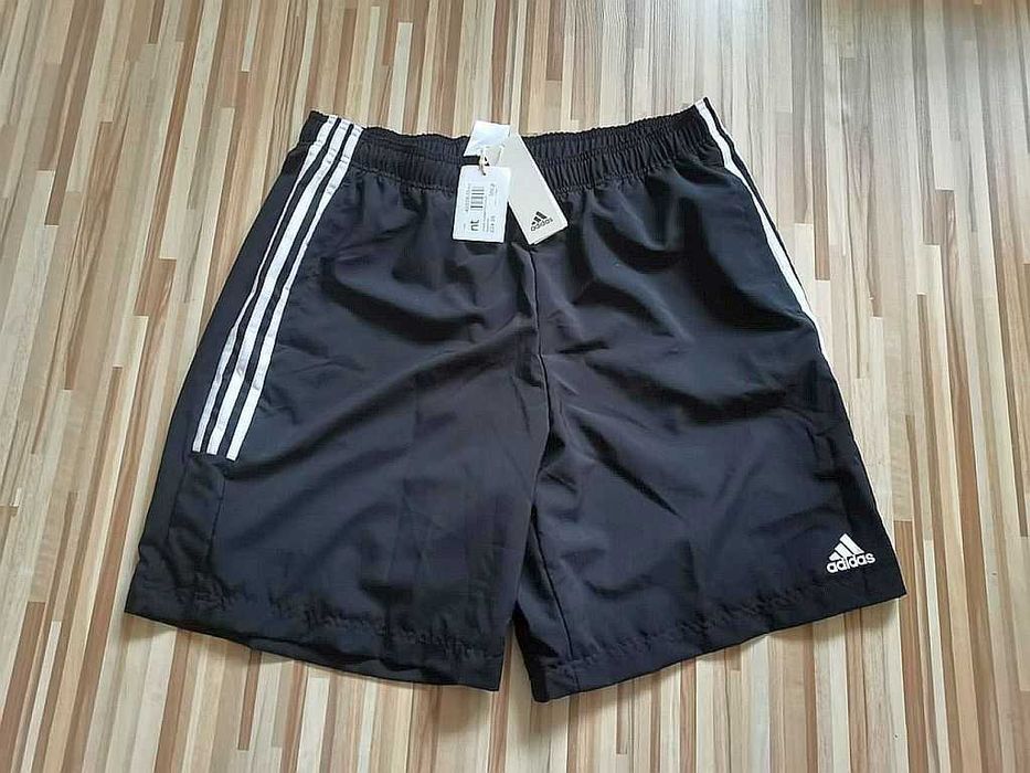 Nowe Duże Spodenki Shorty ADIDAS Black XL Zobacz