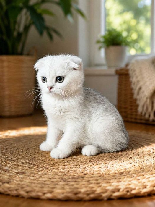 Котенок шиншилового окраса