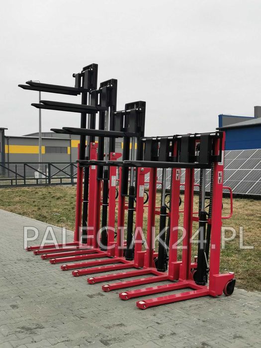 MS/CTY-E 1016 Wózek podnośnikowy paleciak sztaplarka stacker układarka