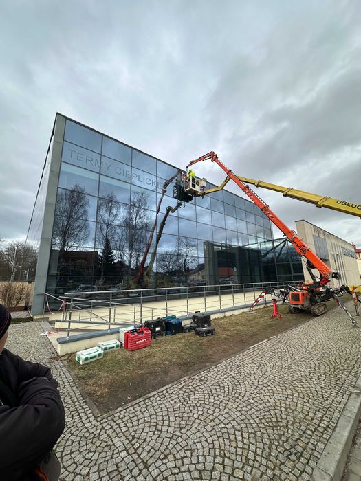 Wynajem Mini Żuraw Dźwig Pająk Jekko, Jelenia Góra