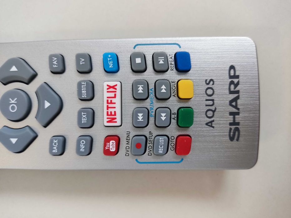 Pilot do telewizorów Sharp Aquos Technika Blaupunkt
