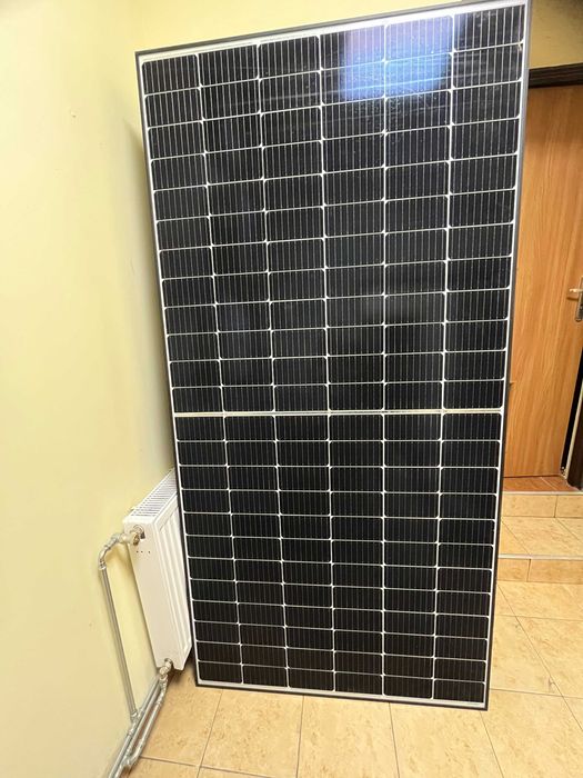 Panele moduły fotowoltaiczne 465W czarna rama bifacial