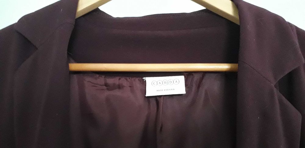 Fato Bordeaux, calças e casaco