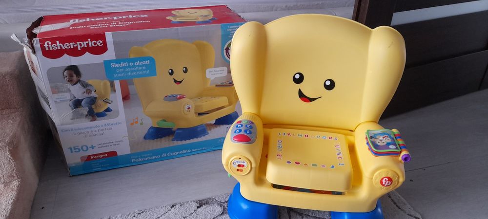 Interaktywny fotelik Malucha Fisher Price