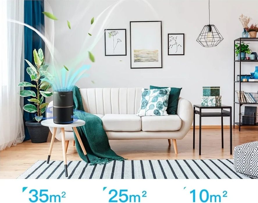 Oczyszczacz powietrza HEPA H13 z funkcją aromoterapii cichy 25dB timer