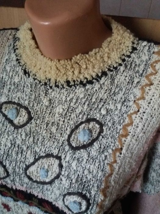 Гарний осінній Р. 54 - 56 жіночий светр кофта