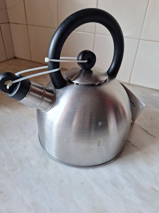 Bule de aço inoxidável da Ikea.