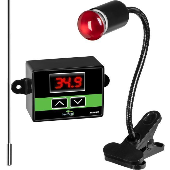 terrario long reptisun temperature control - lampa z termostatem
