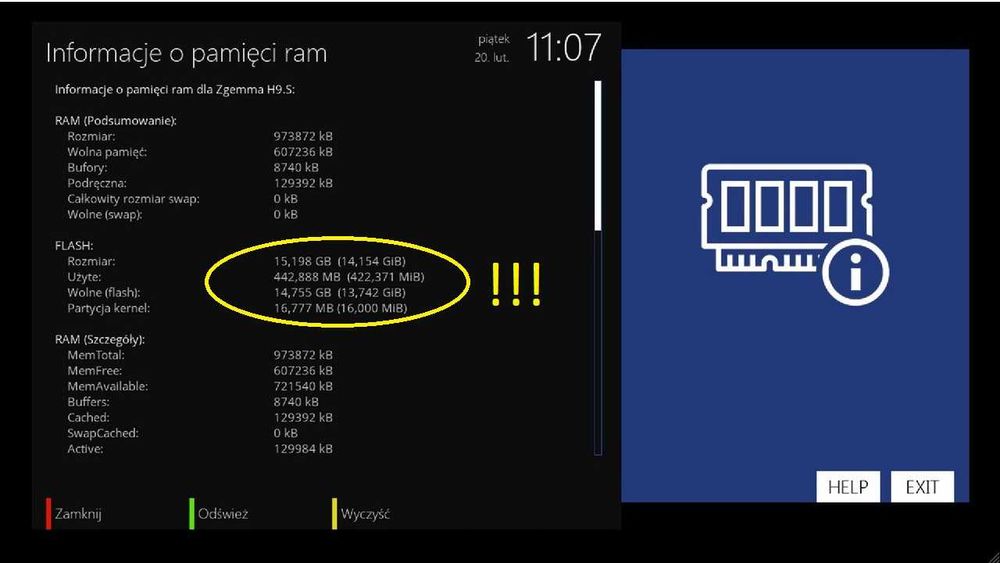 Zgemma H9S 4K – Wi-Fi; 16 GB Flash!!!