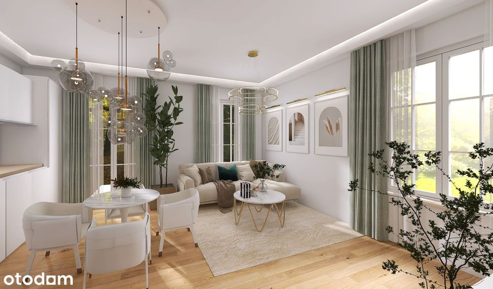 Przestronne 3-pokojowe gotowe mieszkanie || 68,79  m2 + 5,5 m2