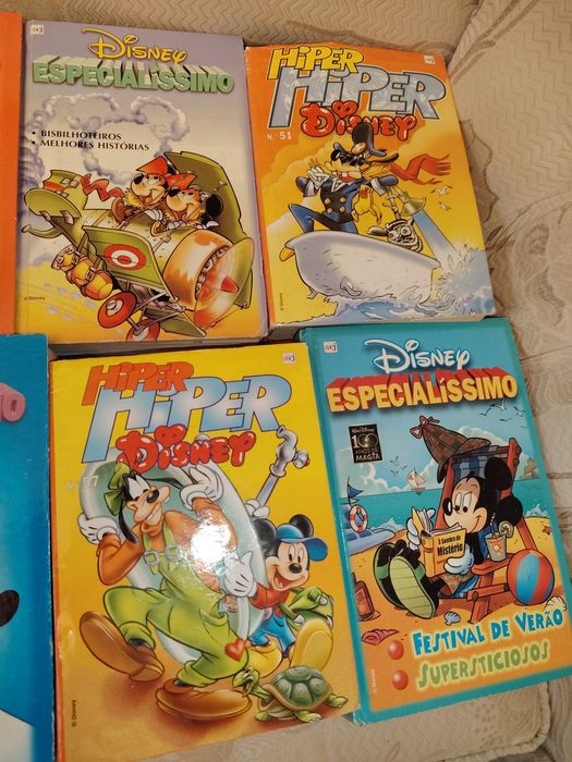 8 Livros de Banda Desenhada Antigos