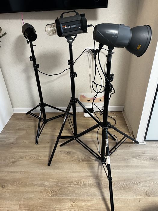 Студійне освітлення набір