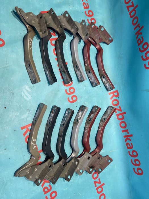 Петля капота Nissan Qashqai J10 завіси кріплення j10+2 Кашкай