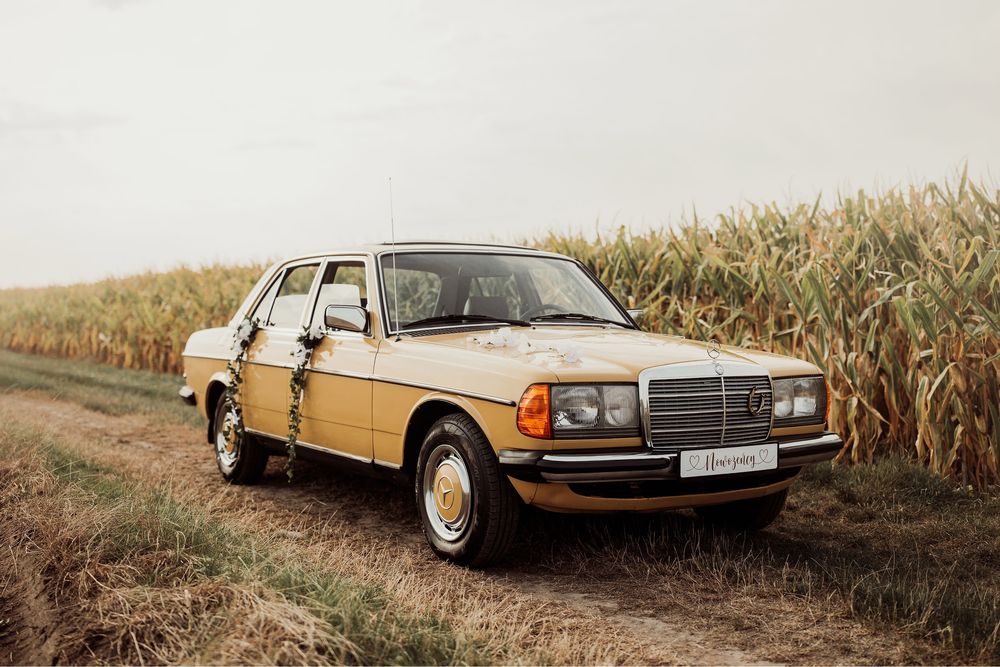 Auto do ślubu zabytkowy Mercedes-Benz WYNAJEM