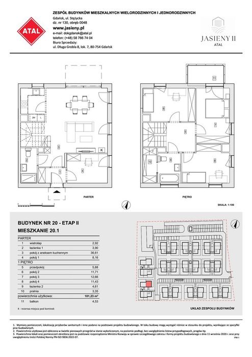 5-pokojowy dom 101m2 + ogródek Bez Prowizji