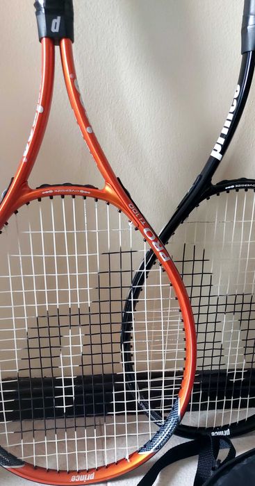 Raquete Prince PRO Ti100 oversize e raquete Prince PRO Ti100 - novas
