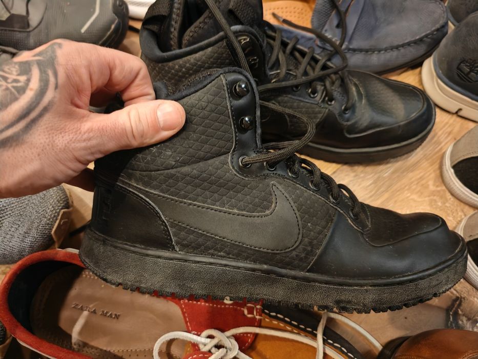 Zestaw butów Salomon Nike Timberland adidas