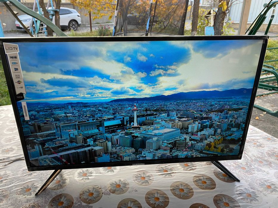 ГОЛОСОВЫЕ Телевизоры Samsung 45' SmartTV 4K T2 Самсунг смартТВ 2/16GB