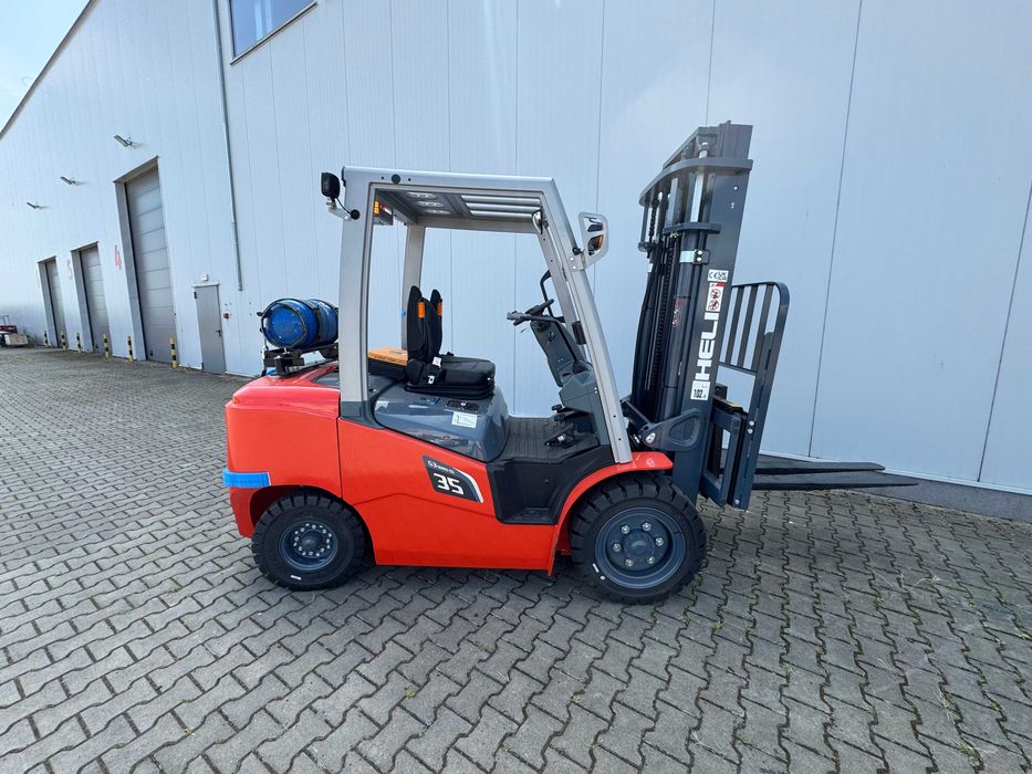 Wózek Widłowy Heli CPYD35-KU1HG3 3,5t Maszt 3,3 LPG Silnik Kubota