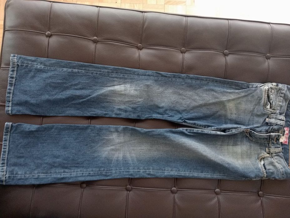 Calças de ganga pré-lavada 26 - T 34