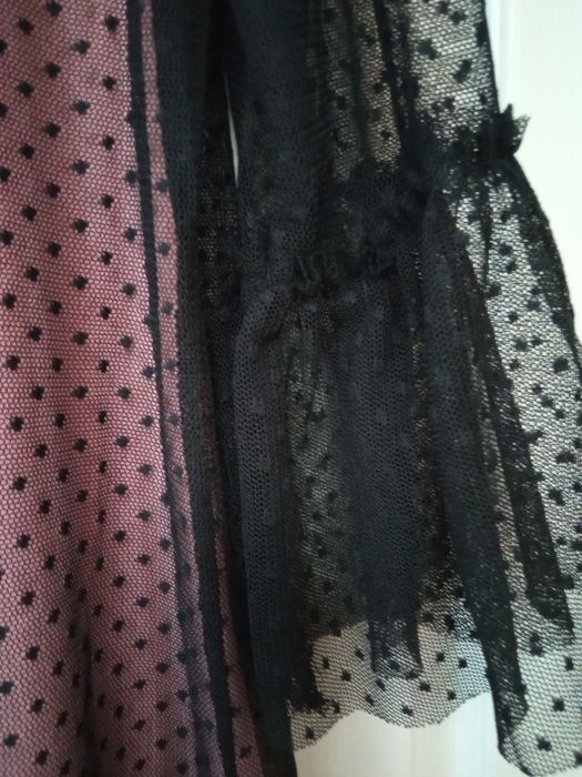 Сукня двійка гіпюр