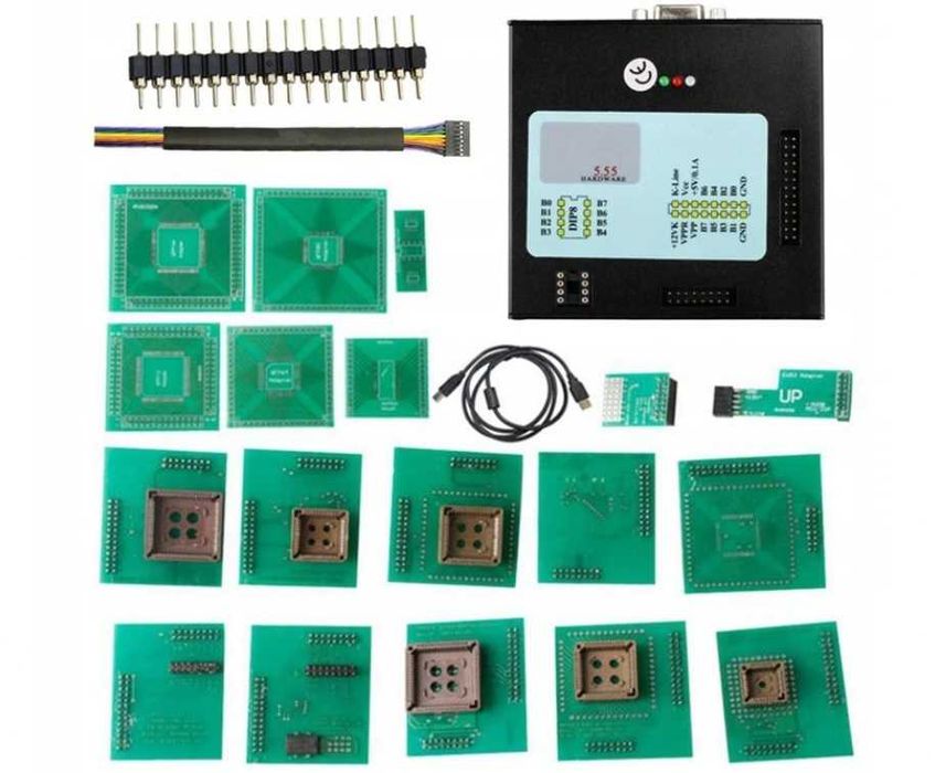 Programator XProg 5.55 (EEPROM FLASH) + Adaptery